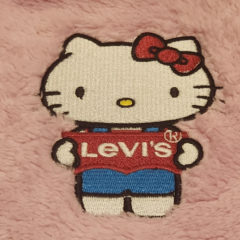 New Levi's Hello Kitty Girls Sherpa Hoodie, Size 10/12
